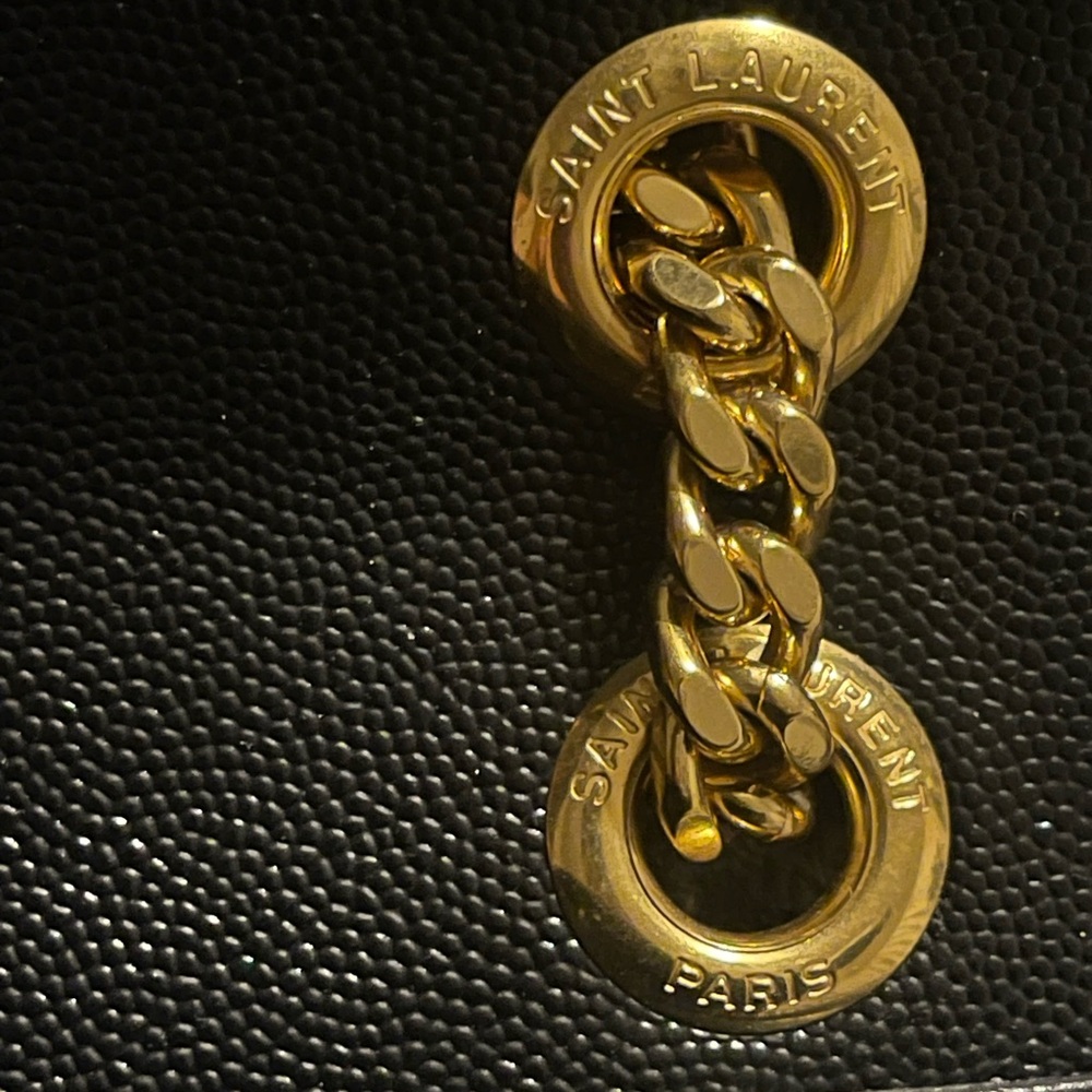 Authentic Saint Laurent Large Shoulder Bag - Picture 7 of 16